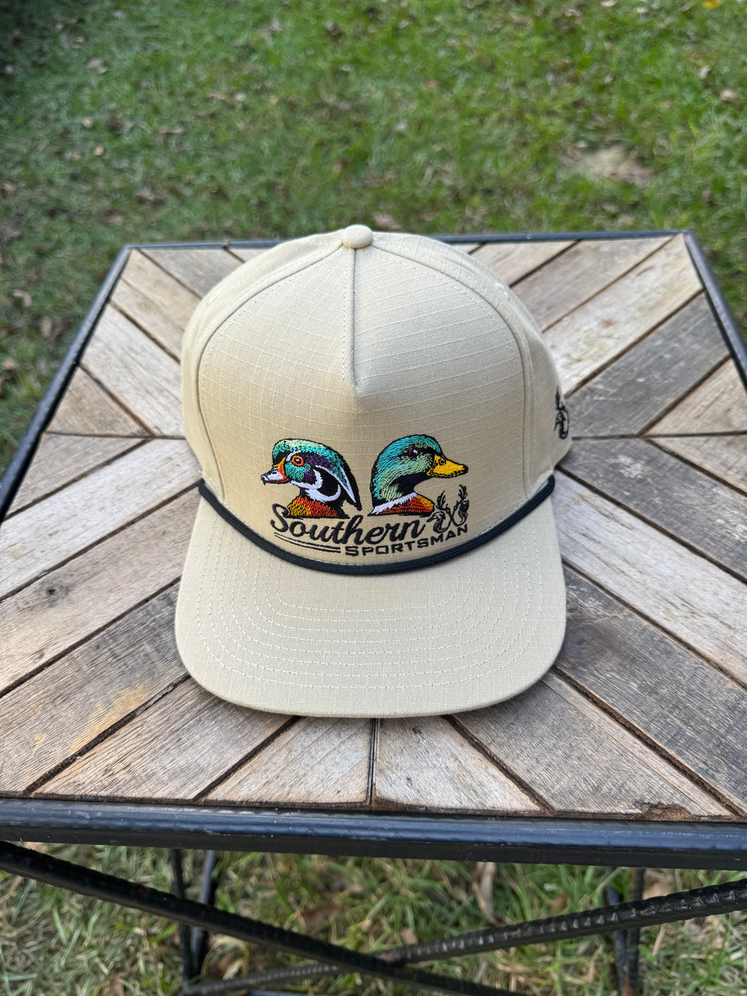 Tan Duck Rope Hat
